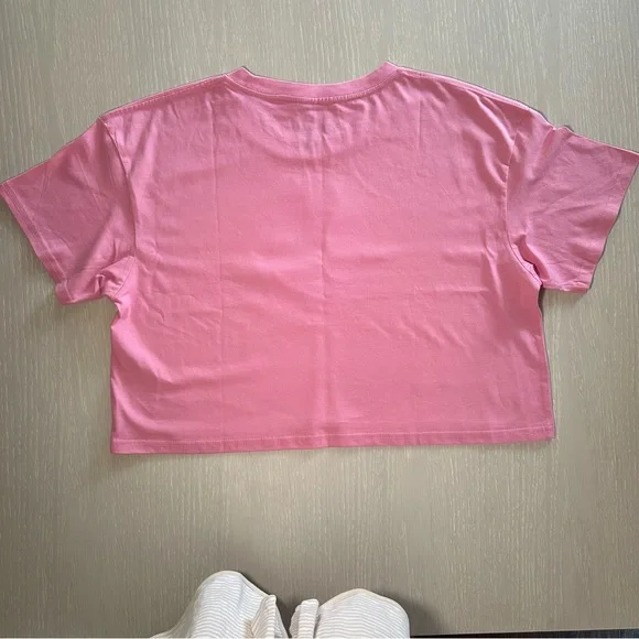 Pure Barre Circle P Cropped Tee - Picture 4 of 4